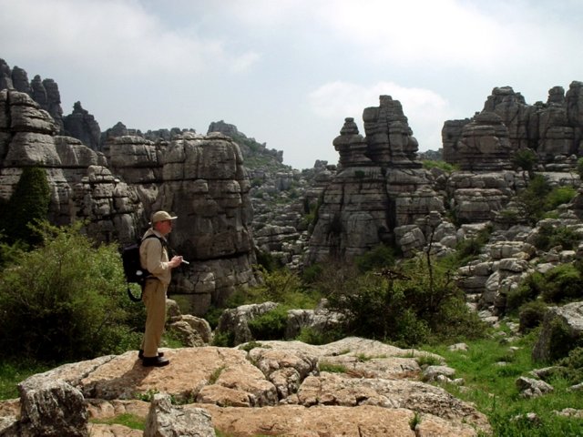 P5170035 Rob in Torcal de antequera